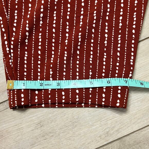 Torrid Pull On Taper Stretch Crepe Pants Burnt Orange Size 4X - Picture 9 of 11